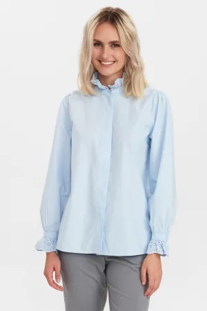 NUBARBARA SHIRT - Cashmere Blue