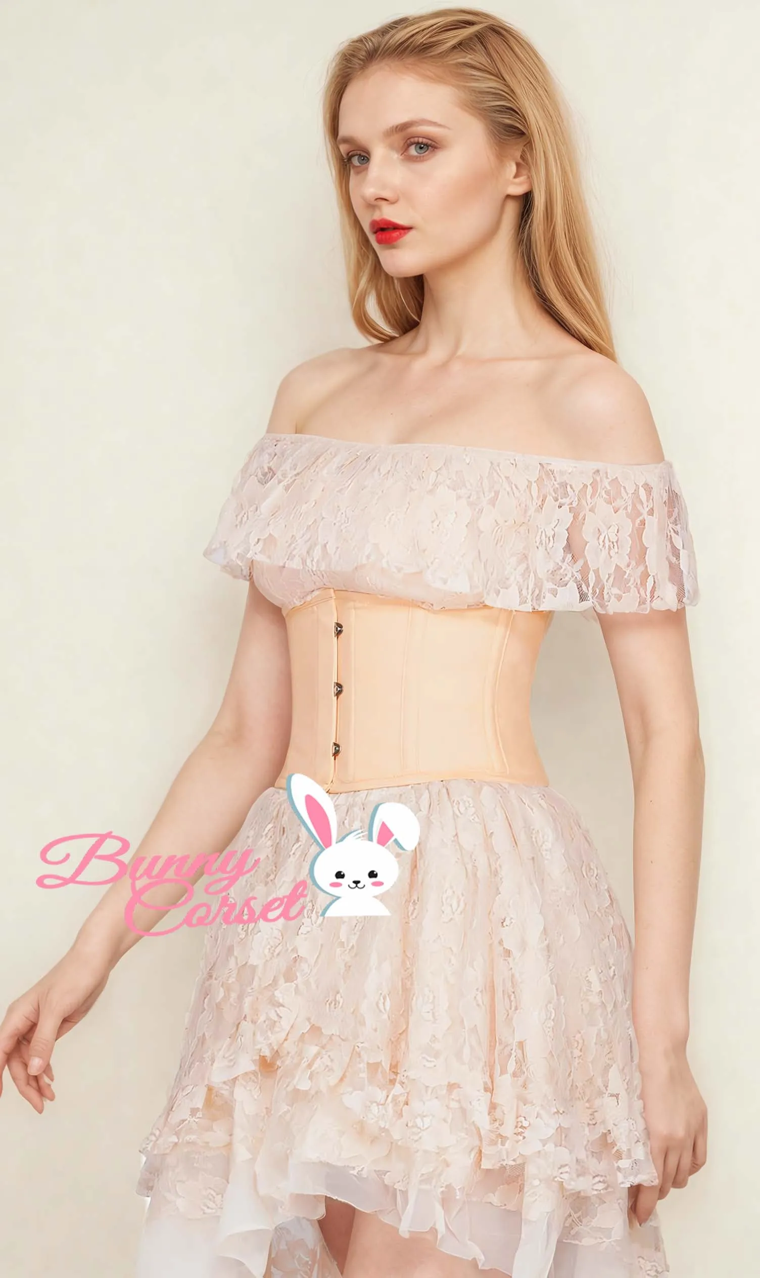 Nude Corset Waist Shaper in 100% Cotton