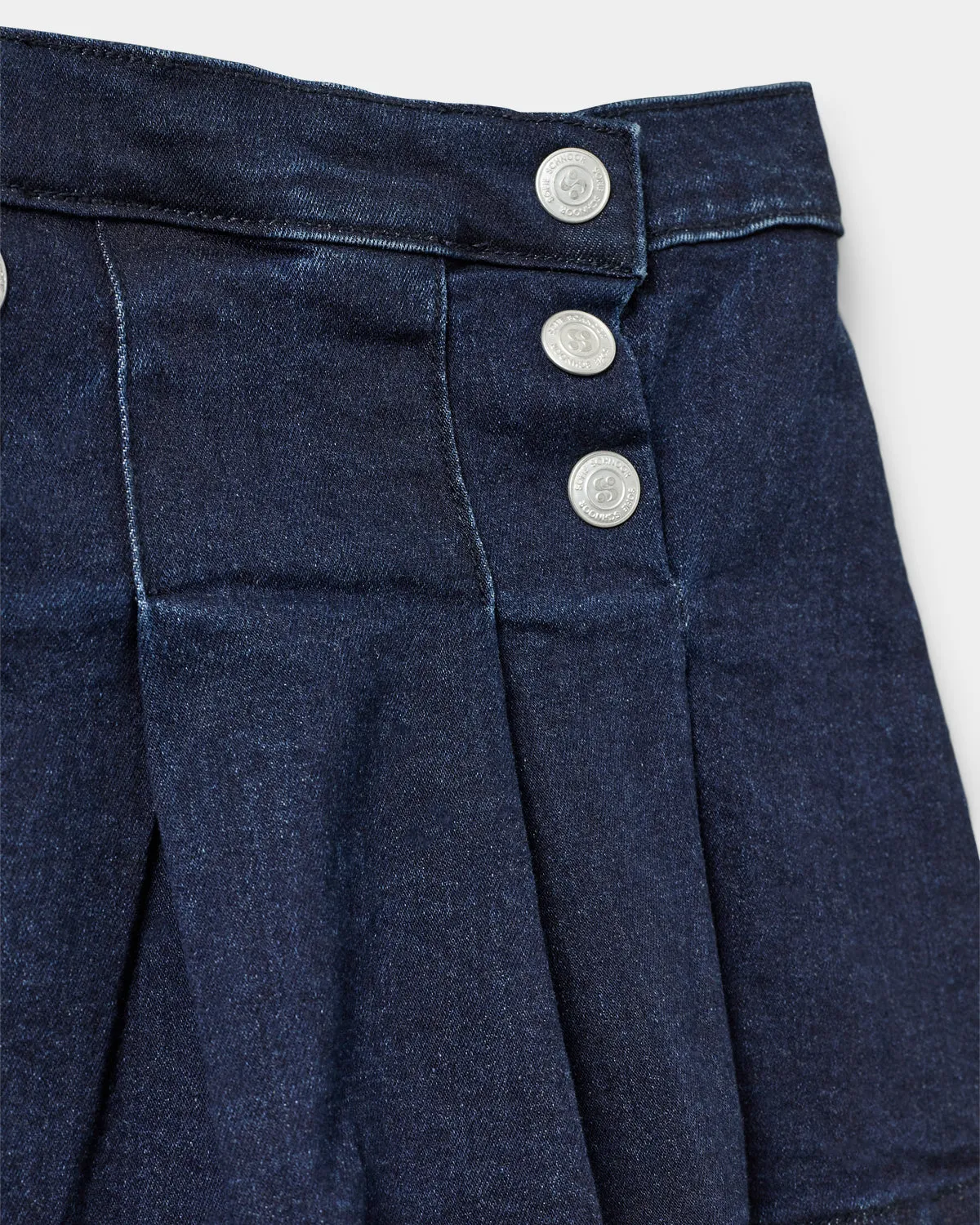 NUMASK SKIRT - Dark denim blue