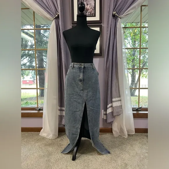 NWT Lioness Barbara Spit Midi Skirt