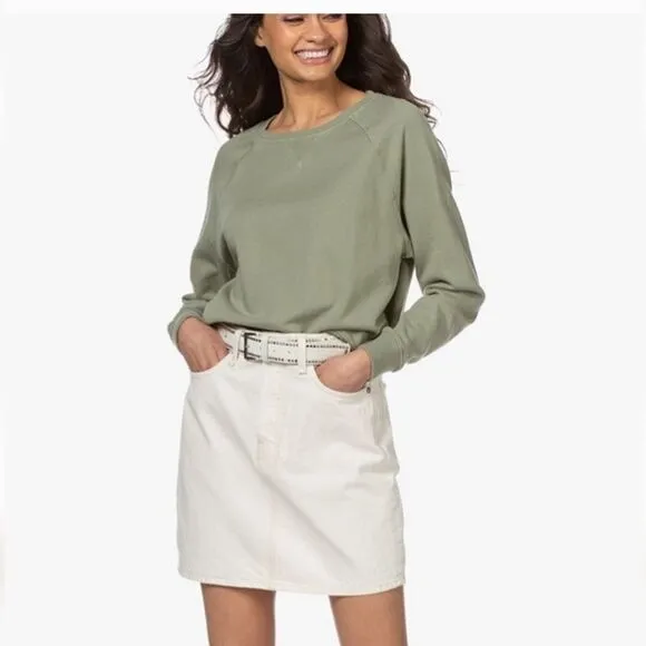 NWT Rag &amp; Bone High Rise Mini Skirt Ecru