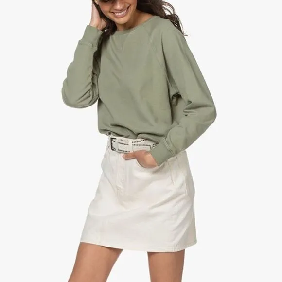 NWT Rag &amp; Bone High Rise Mini Skirt Ecru