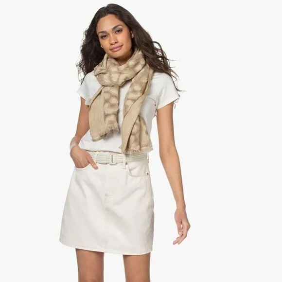 NWT Rag &amp; Bone High Rise Mini Skirt Ecru