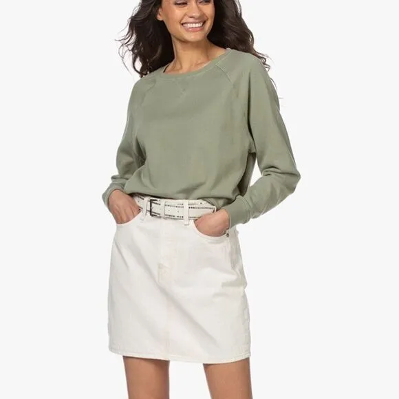 NWT Rag &amp; Bone High Rise Mini Skirt Ecru