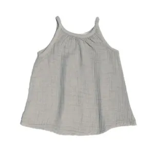 Organic Gauze Top - Eucalyptus