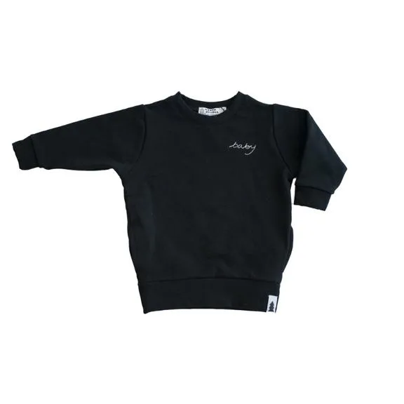 ORIGINAL BABY SWEATER black