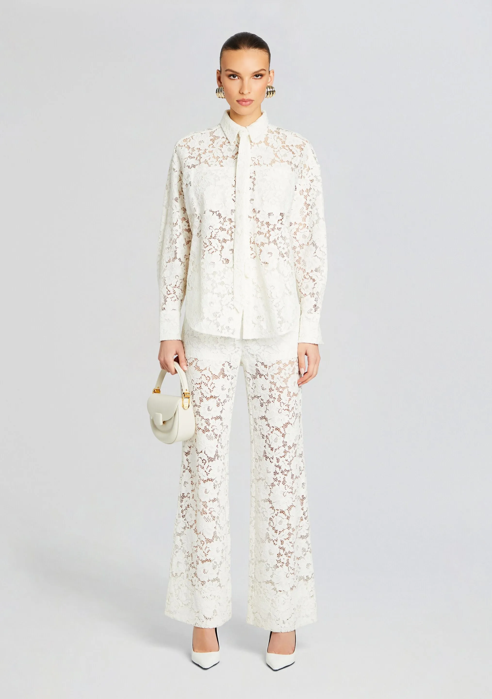 Oversized Lace Shirt