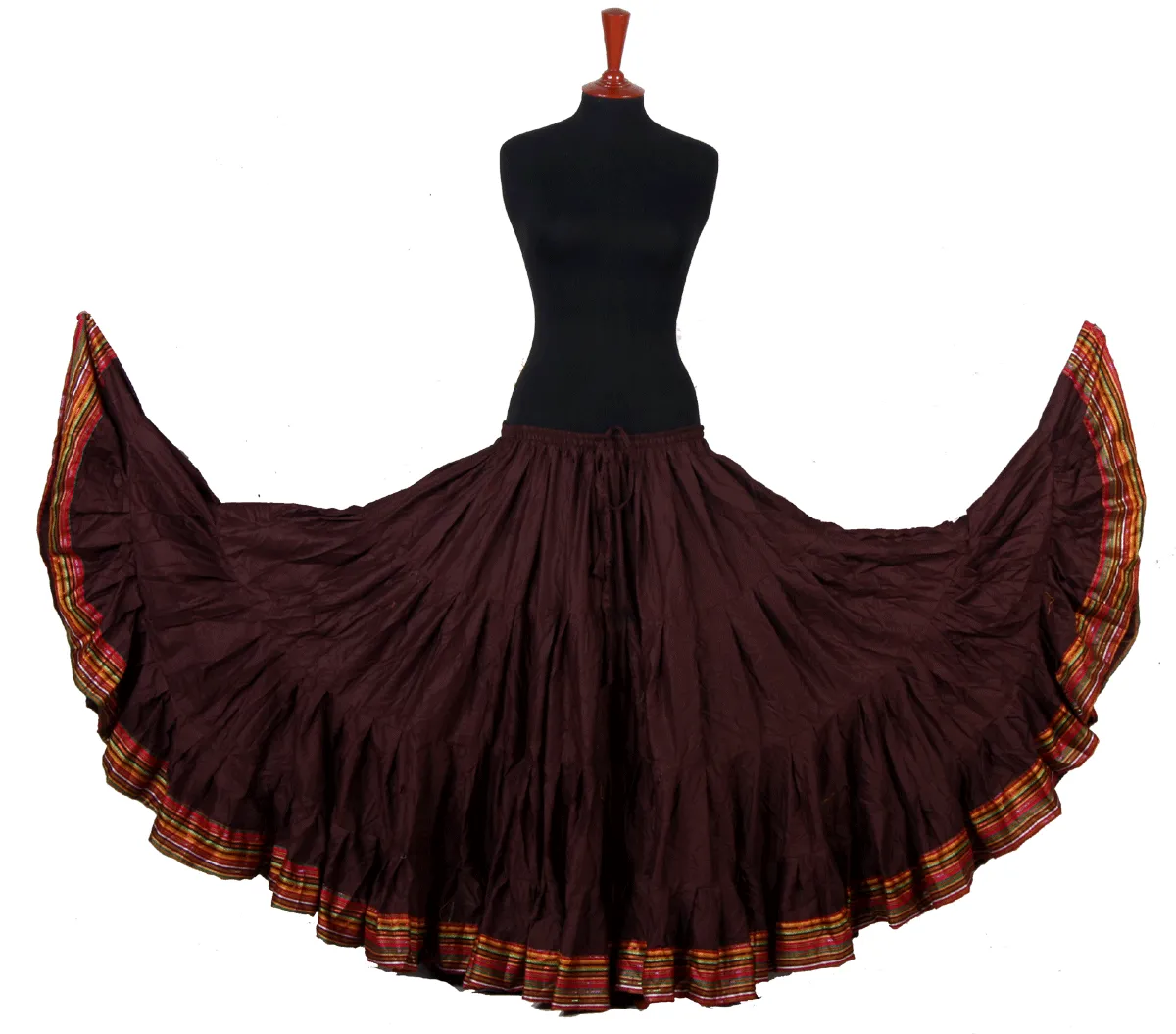 Padma Ashwarya skirt brown WLS