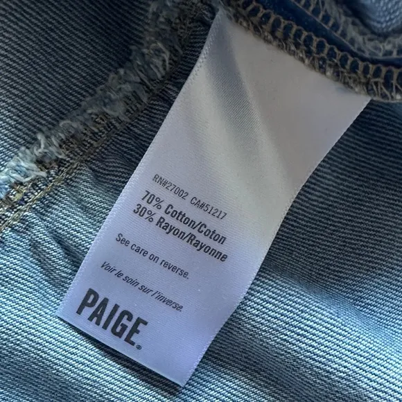 paige ⋆ chambray ruffle belted skirt