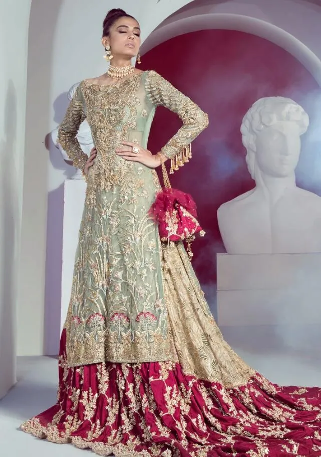 Pakistani Heavy Bridal Wear for Wedding #N7003