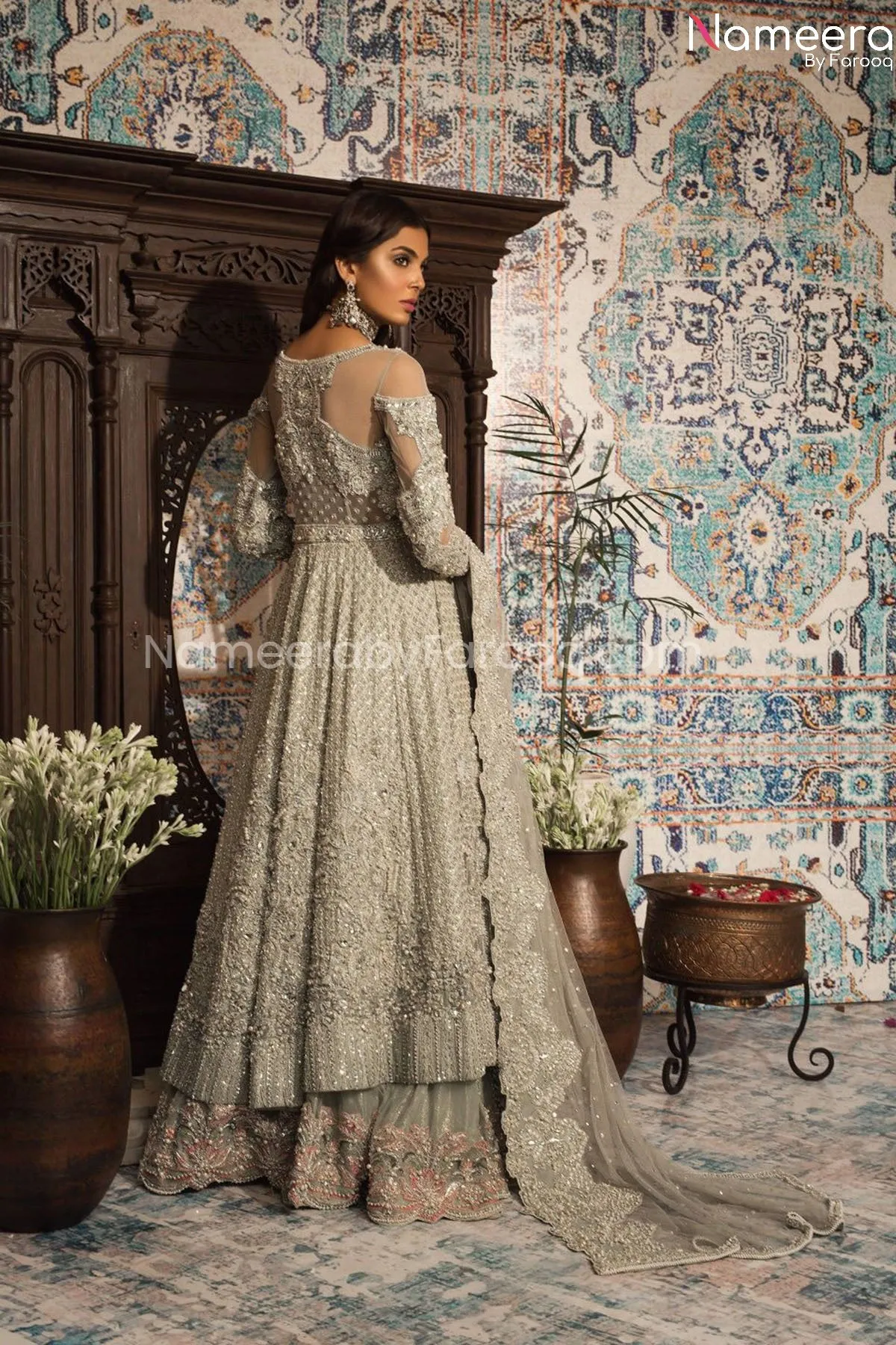 Pakistani Wedding Lehenga Dress for Bride Online #BB241