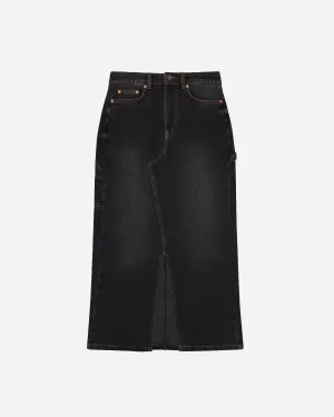 Pander Denim Skirt - Black
