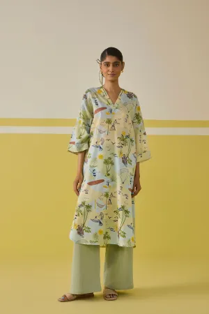Paradise Kurta Set
