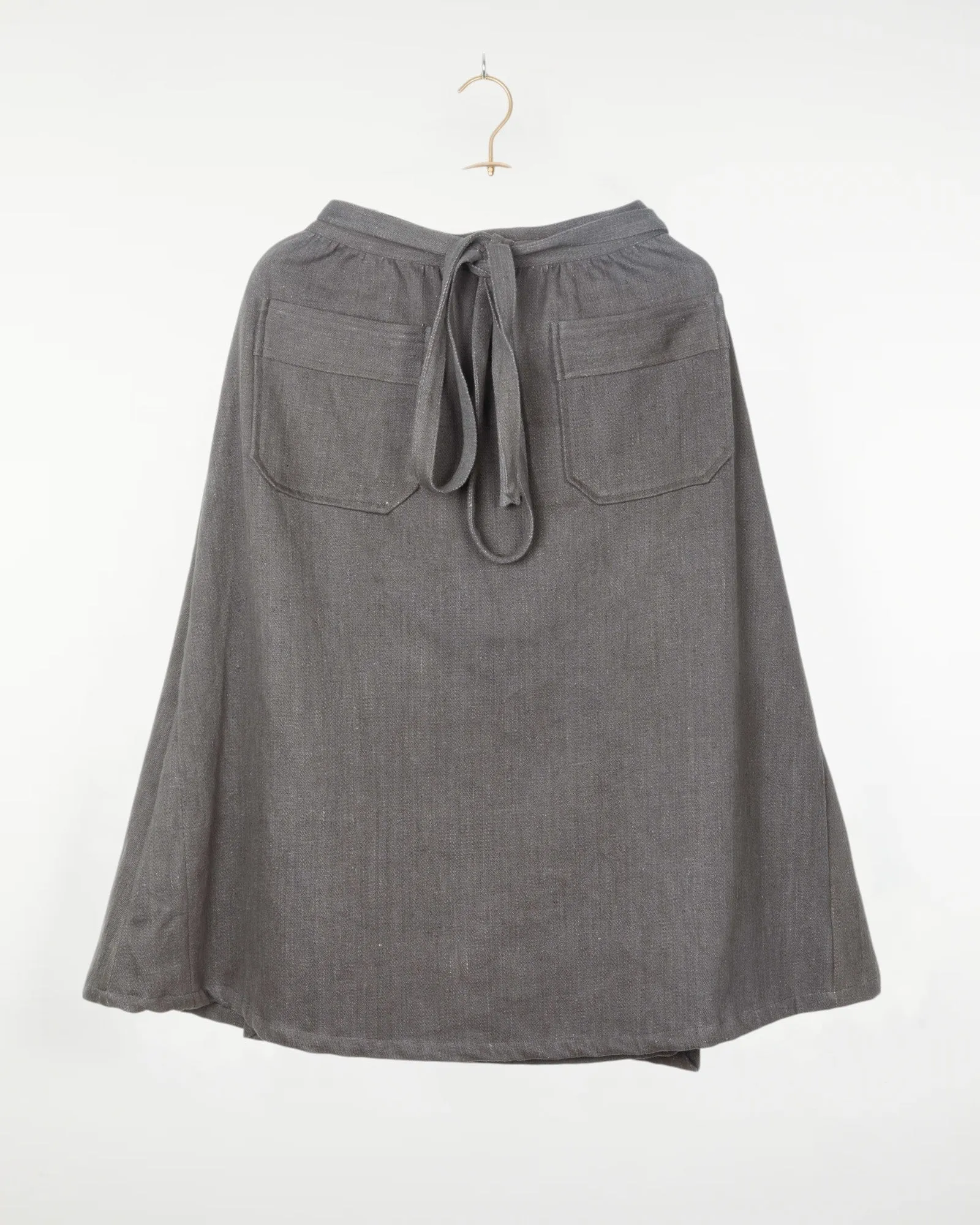 Pari Skirt Cotton Twill Stone