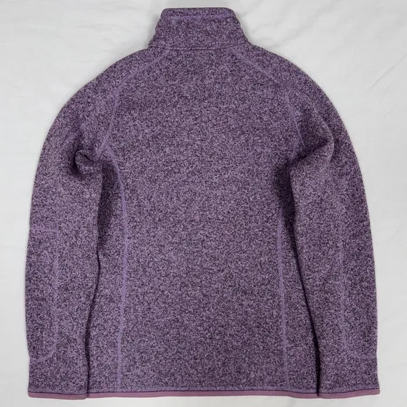 Patagonia Better Sweater Fleece Jacket Women’s Large Style 25617 1/4 Zip Mauve