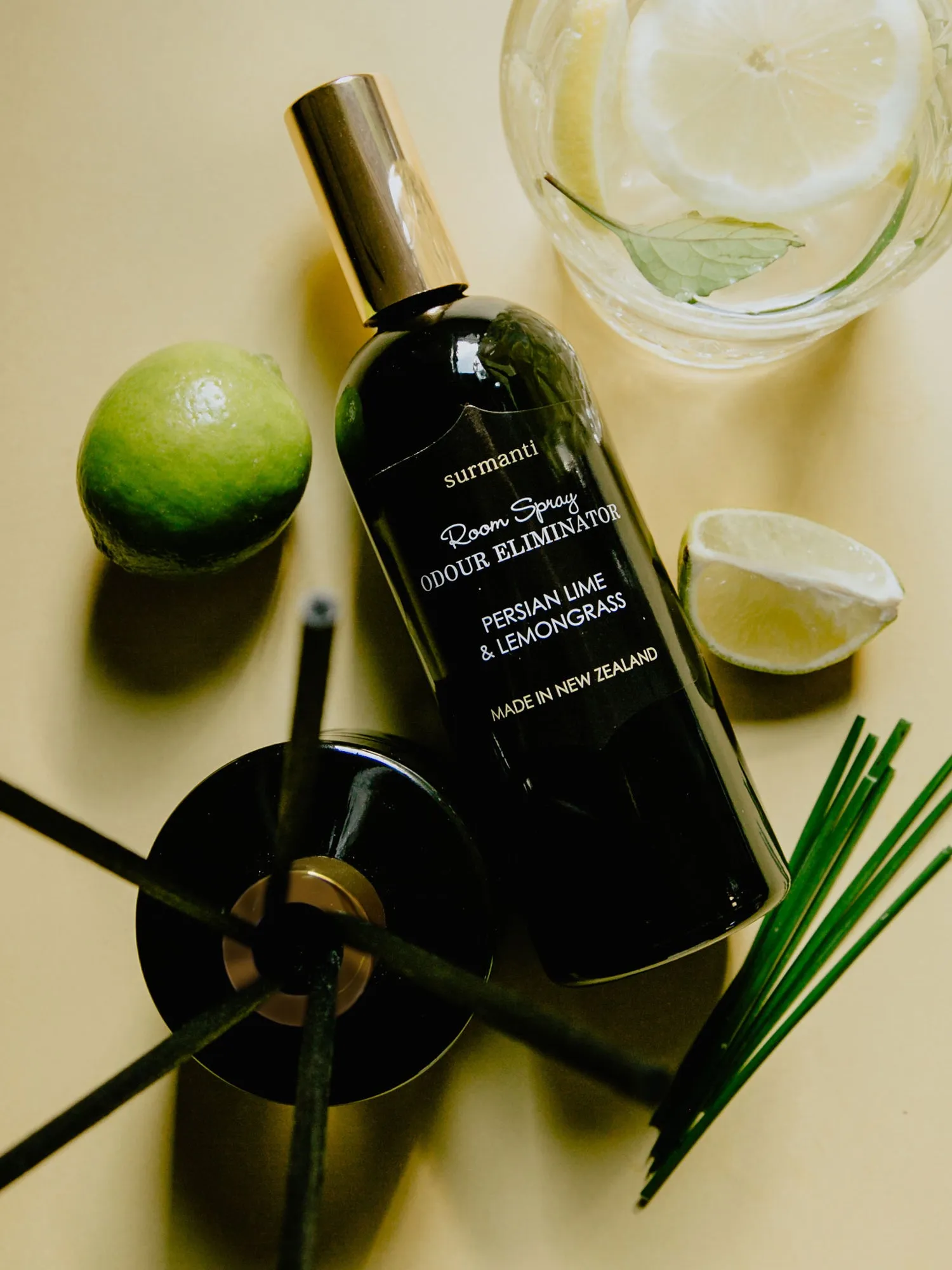 Persian Lime & Lemongrass Room Spray Home Parfum - Odour Eliminator (200 mL)