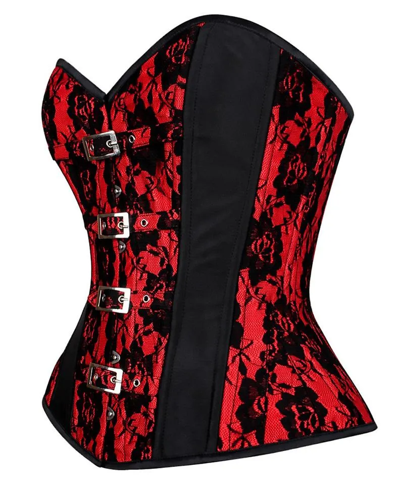 Petra Overbust Corset with Buckled-up