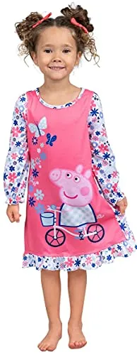 Pig on Unicorn 'Magical Rainbow' Nightgown