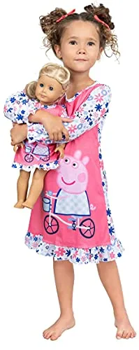 Pig on Unicorn 'Magical Rainbow' Nightgown