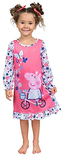 Pig on Unicorn 'Magical Rainbow' Nightgown
