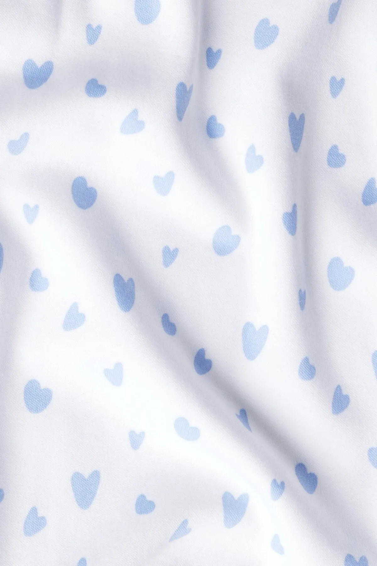 Pima Maternity Nightgown in Hydrangea Mini Heart
