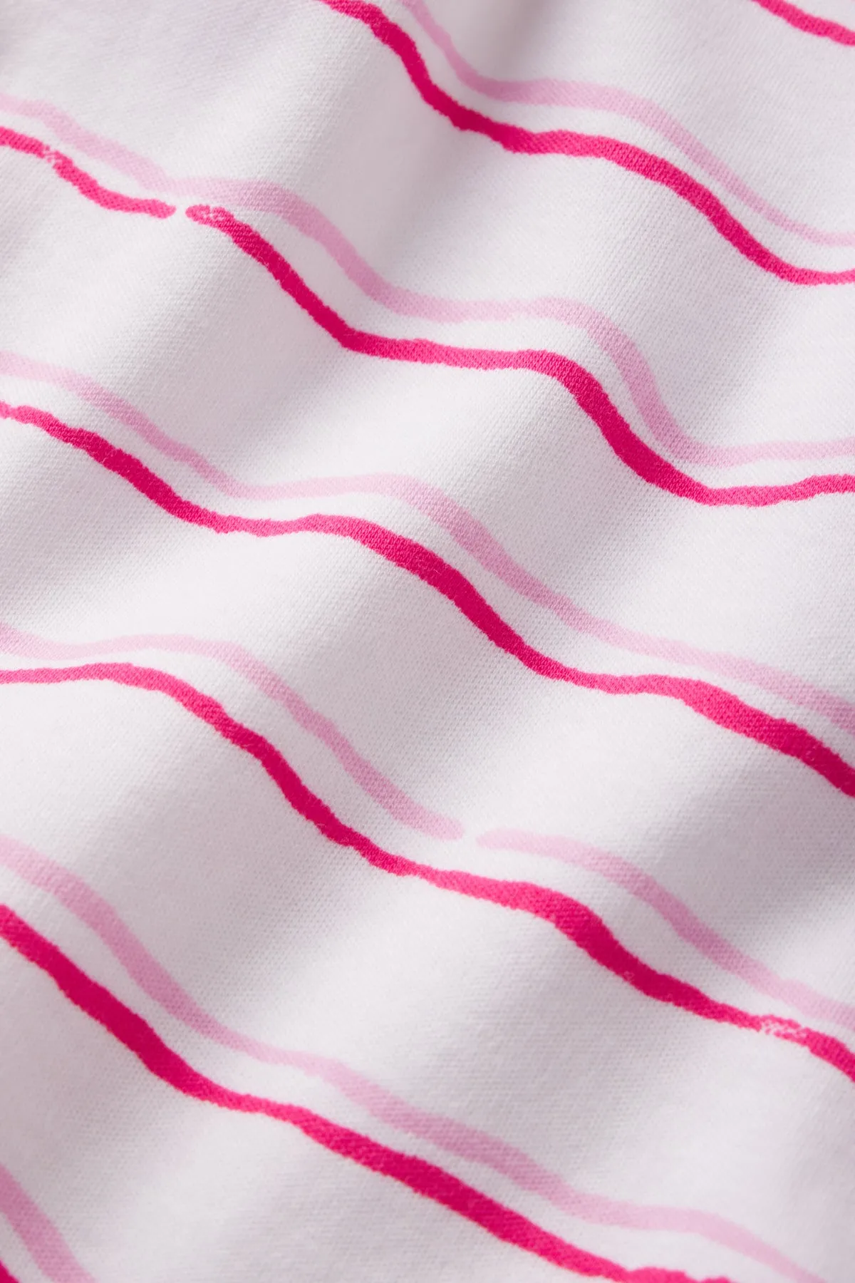 Pima Nightgown in Resort Pink Duet Stripe