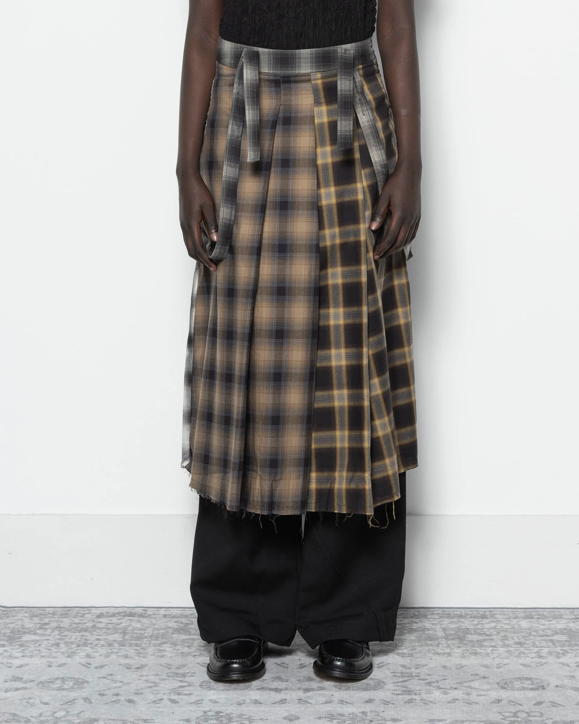 Pleated Skirt in Multi
