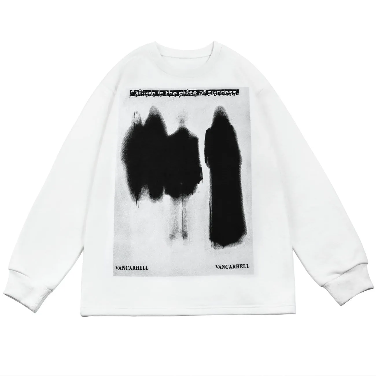 Polar Fleece Shadow Print Sweatshirt