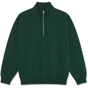 Polar Frankie Half Zip Sweater Dark Emerald