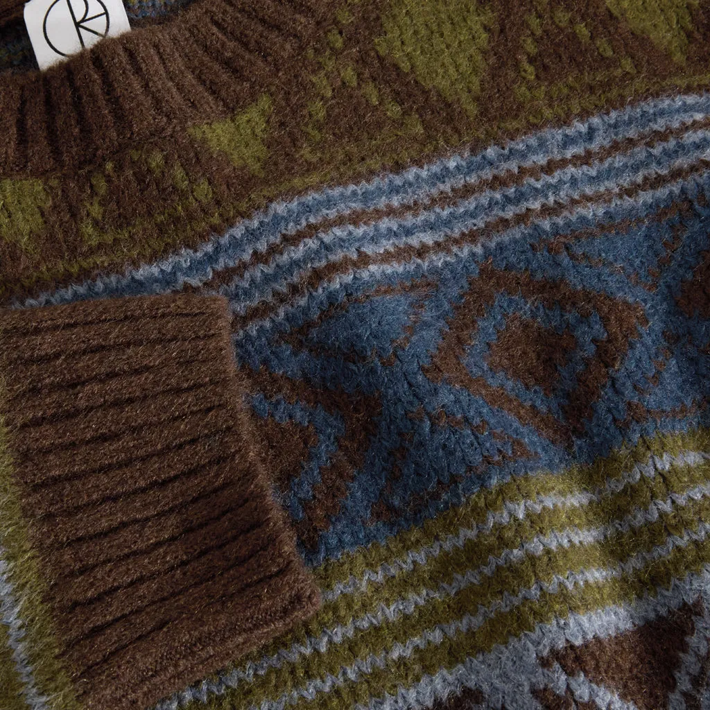 Polar - Sweater - George - blue green