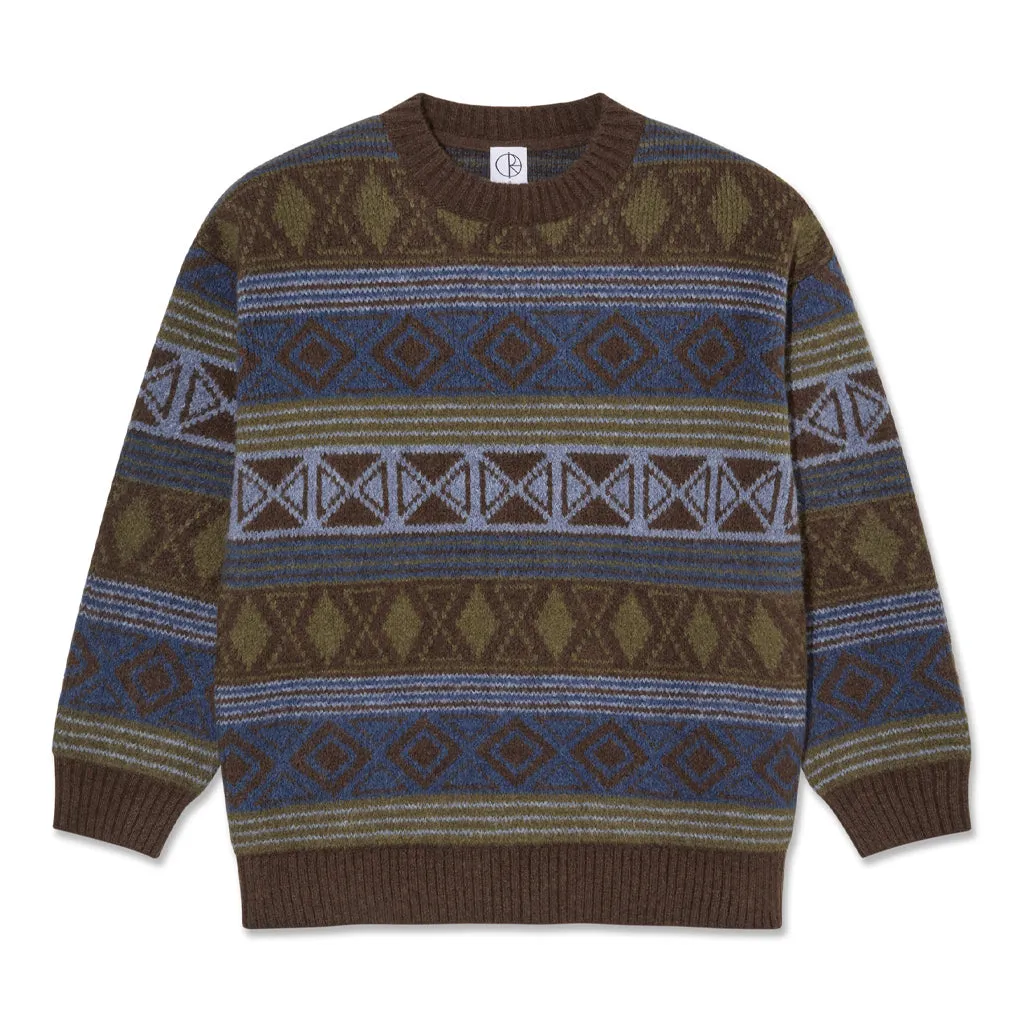 Polar - Sweater - George - blue green