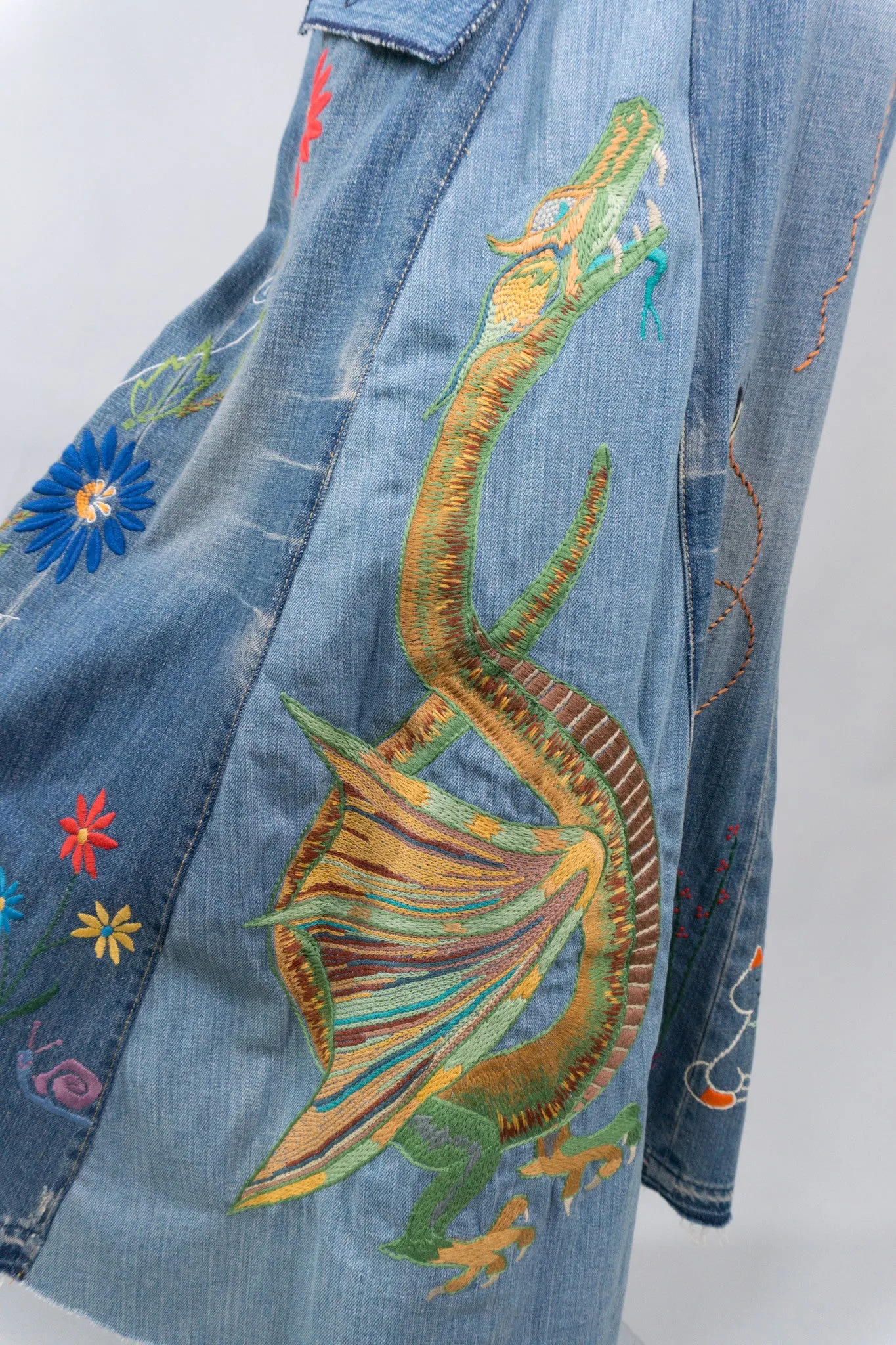 Polo Storybook Denim Skirt