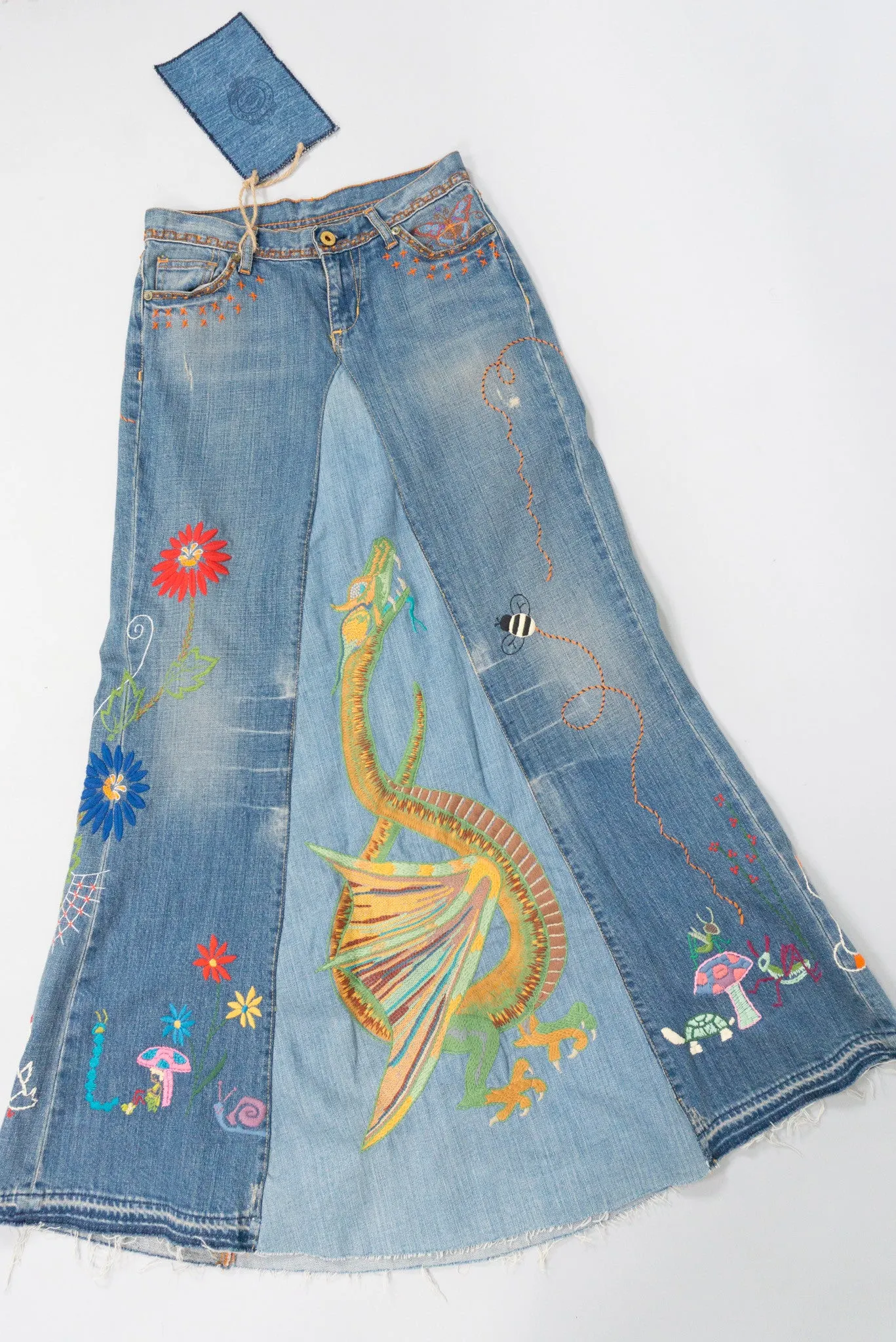 Polo Storybook Denim Skirt