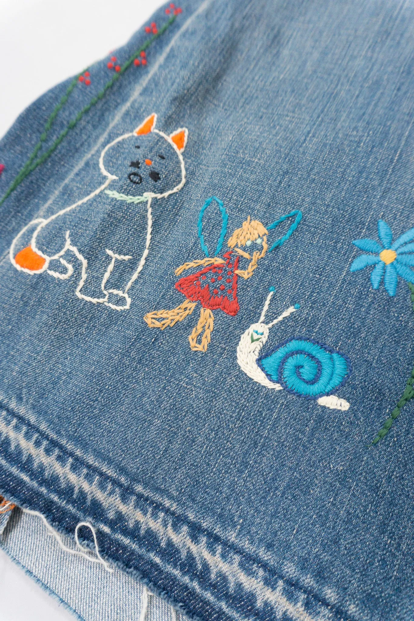 Polo Storybook Denim Skirt