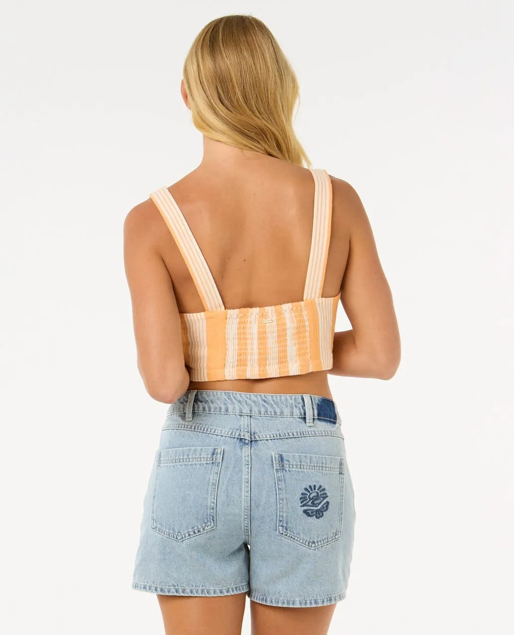 Premium Surf Stripe Crop