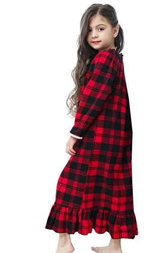 PUFSUNJJ Girls Princess Nightgown