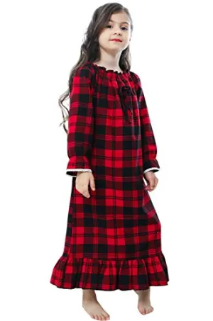 PUFSUNJJ Girls Princess Nightgown