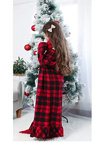 PUFSUNJJ Girls Princess Nightgown