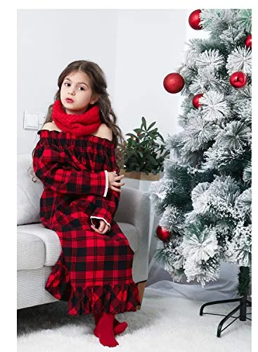 PUFSUNJJ Girls Princess Nightgown