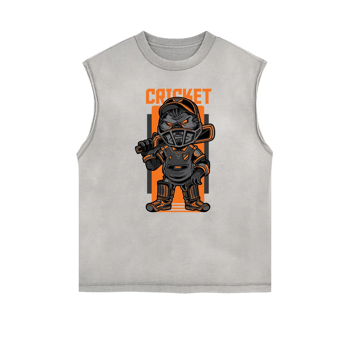 Punk Monster Graphic Muscle Tank