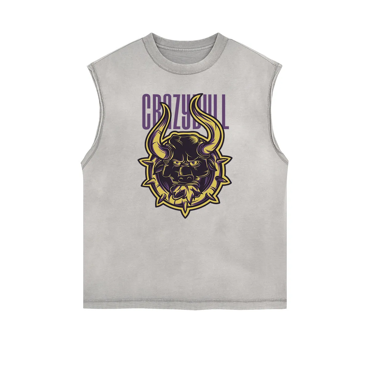 Punk Monster Graphic Muscle Tank