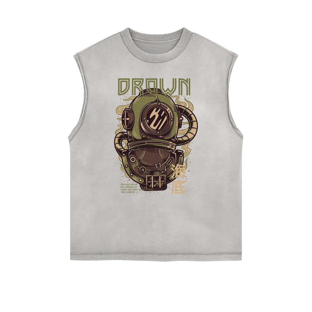 Punk Monster Graphic Muscle Tank