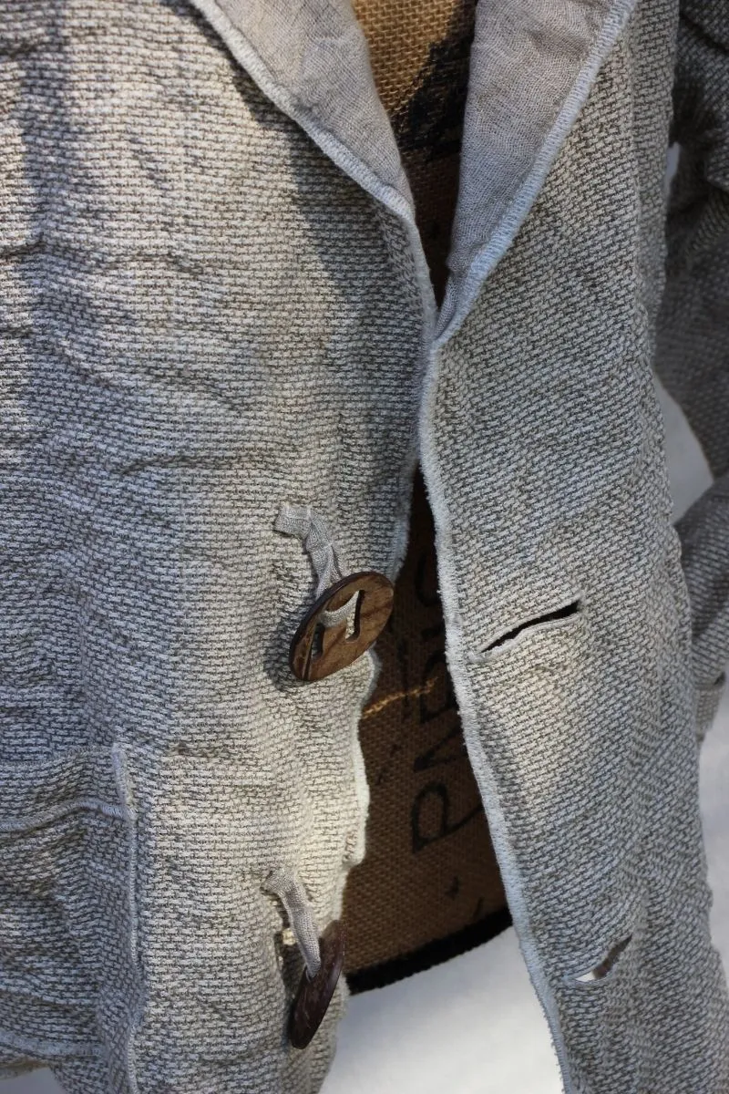 Pure Italian Linen Positano Natural Heavy Jacket
