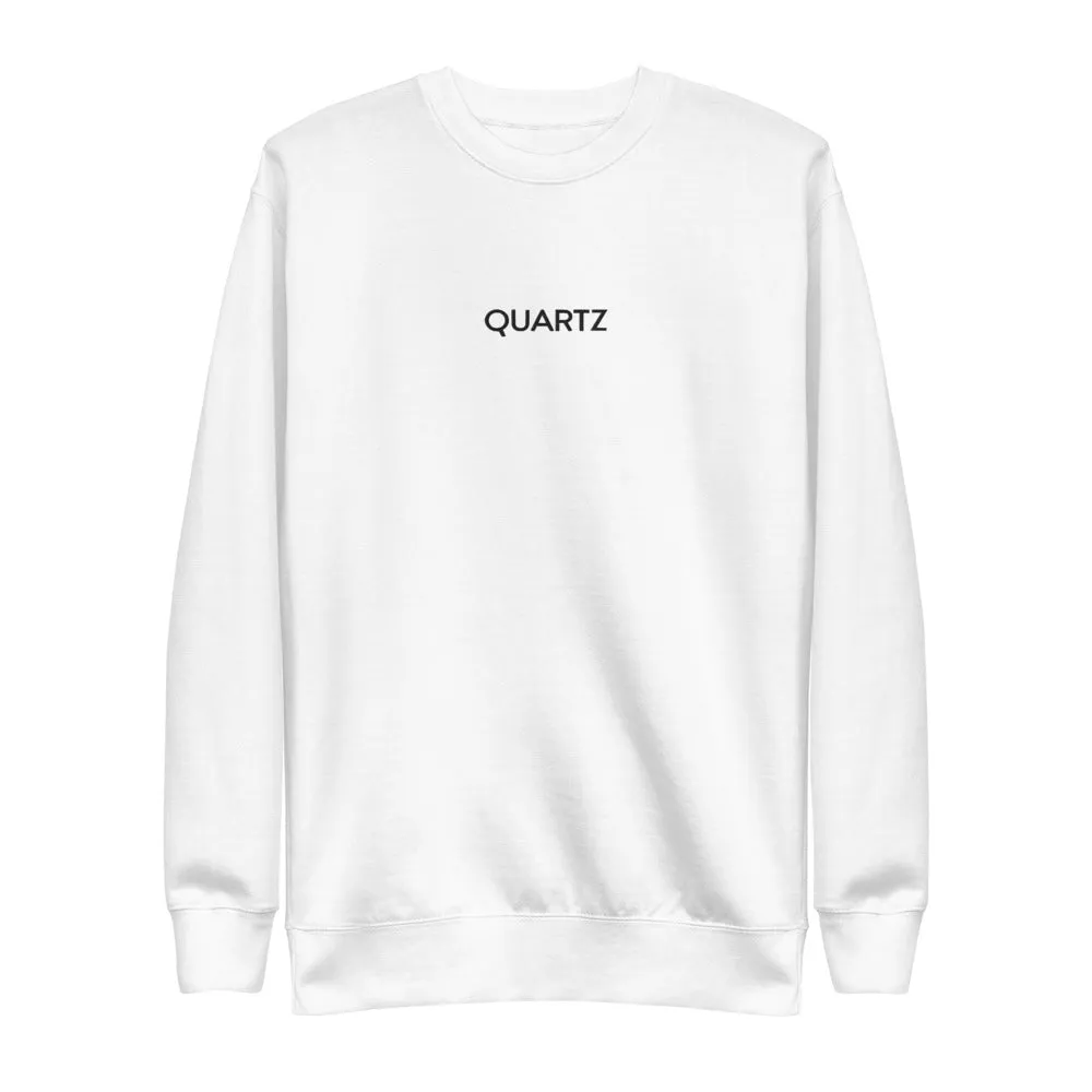 QUARTZ FLEECE PULLOVER (WHITE)