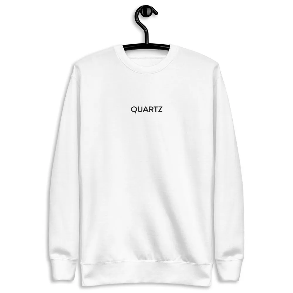 QUARTZ FLEECE PULLOVER (WHITE)