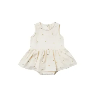 Quincy Mae Skirted Tank Romper - Ivory
