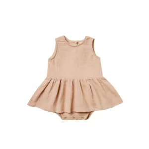 Quincy Mae Skirted Tank Romper - Petal