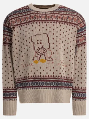 "Fair Isle Peckish Rainbowy" sweater
