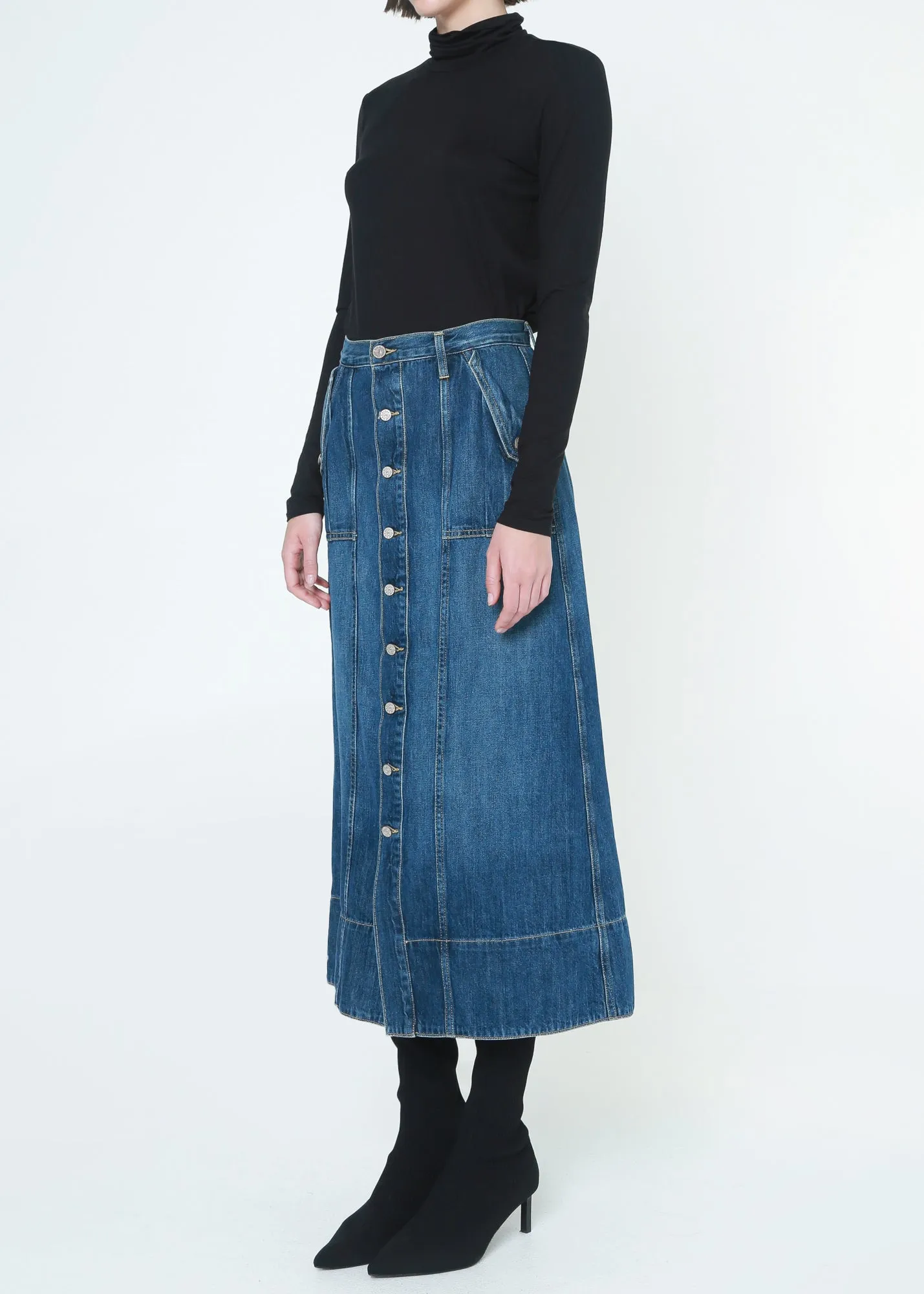 Rachel Utility Maxi Skirt