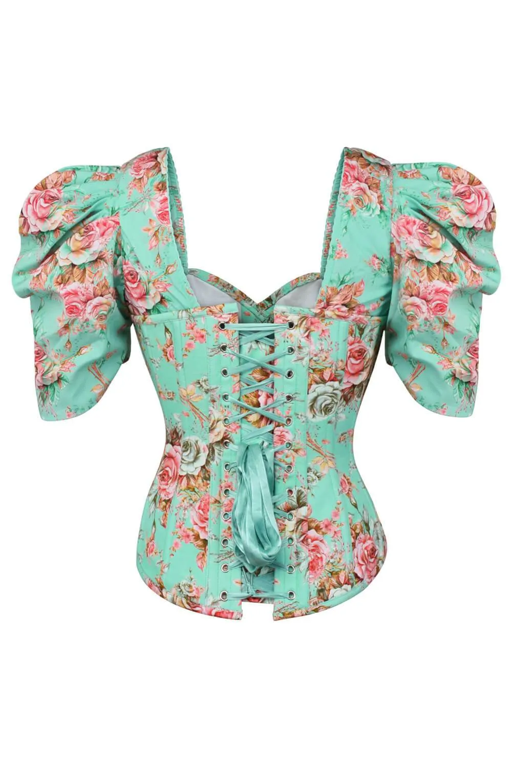 Ramona Bespoke Overbust Printed Corset